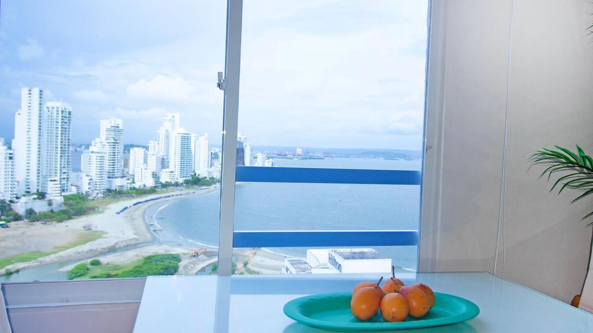 Apartamento Riviera Sunrise - Frente Al Mar Y Vista Panorámica A Toda La Ciudad Cartagena