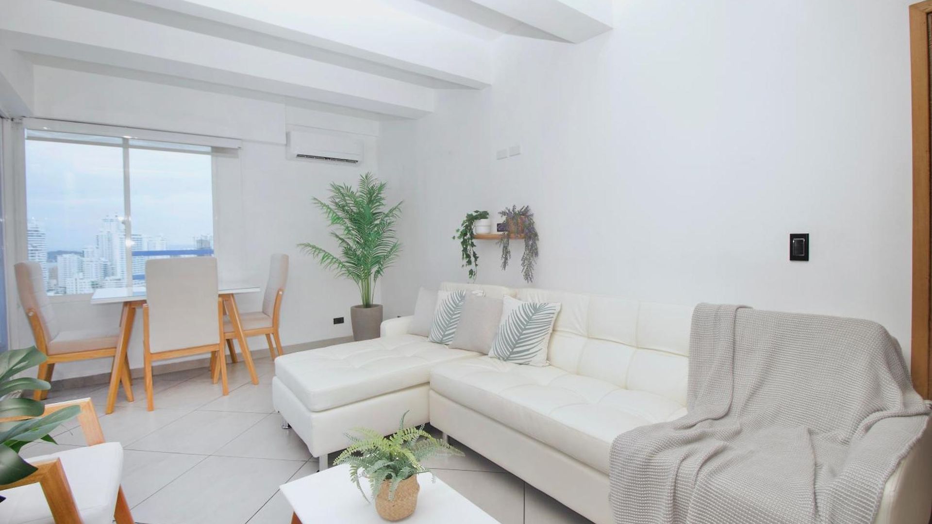 Apartamento Riviera Sunrise - Frente Al Mar Y Vista Panorámica A Toda La Ciudad Cartagena