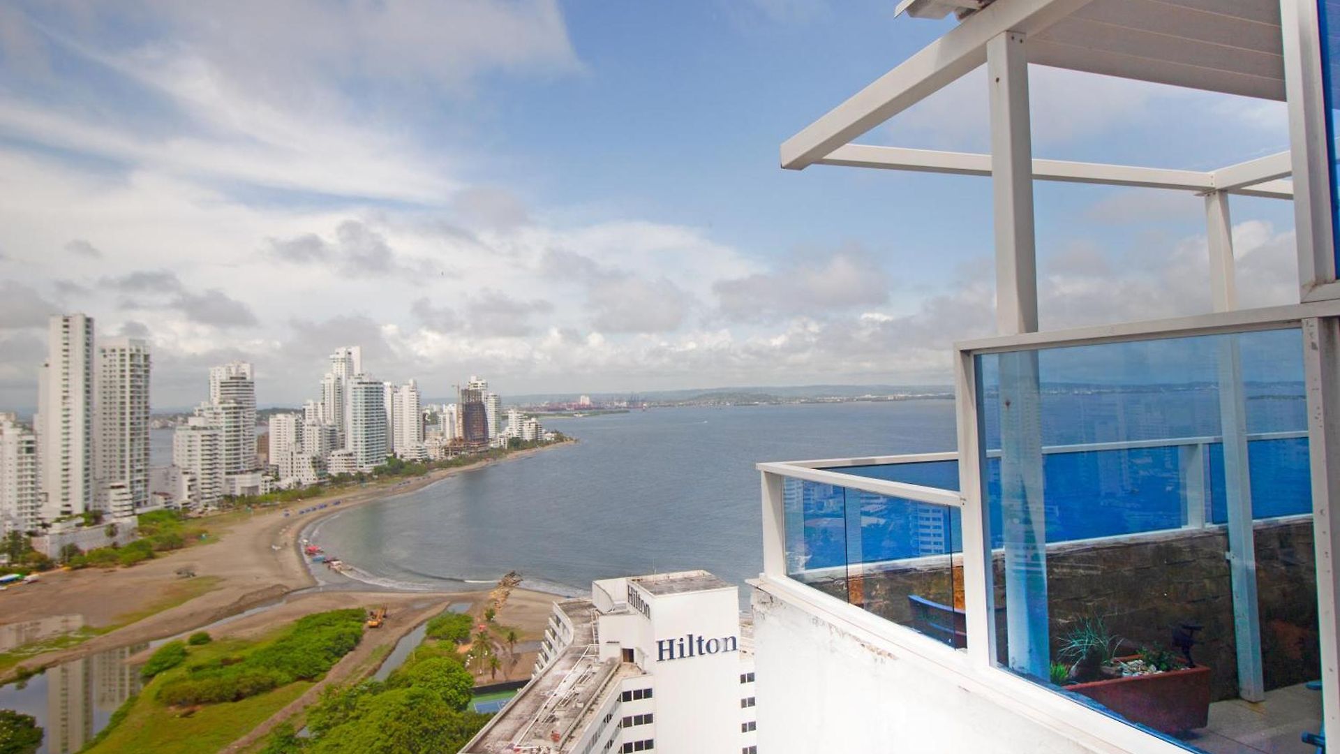 Apartamento Riviera Sunrise - Frente Al Mar Y Vista Panorámica A Toda La Ciudad Cartagena