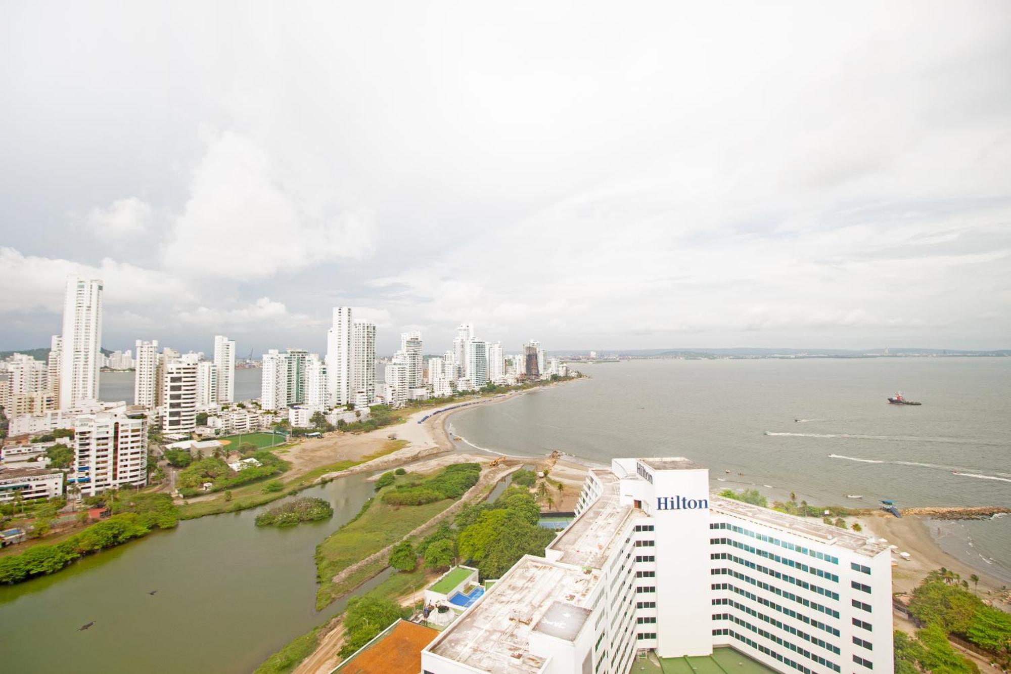 Riviera Sunrise - Frente Al Mar Y Vista Panoramica A Toda La Ciudad Cartagena